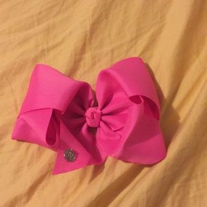 Pink Cheerleading bow